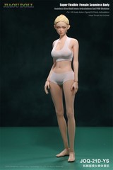 JIAOU DOLL JOQ-21D-YS 1/6 Natural Skin Seamless Body For 12″Female Action Figure