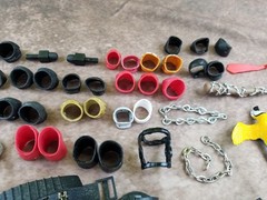 Lot WCW WWE WWF Aew Raw Smackdown Wrestling Action Figure Accessories Title Belt