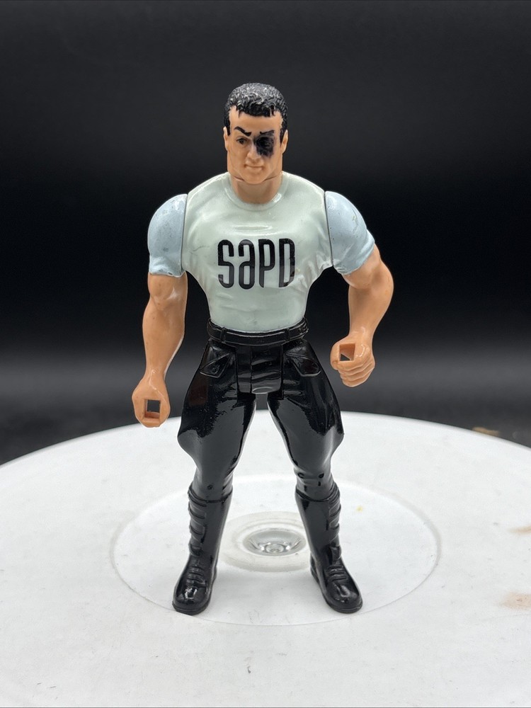1993 Mattel Demolition Man Bazooka Attack Spartan Figure!