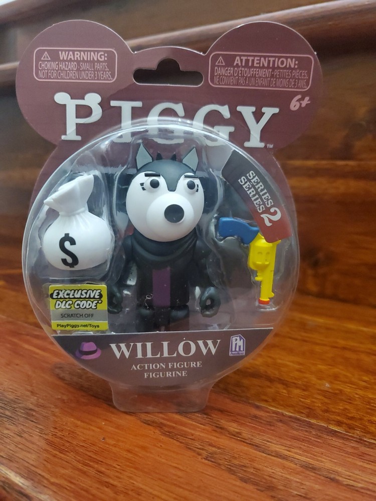 PIGGY WILLOW 3.5” Series 2 Action Figure Toys Wolf Roblox w/ DLC Exclusive Code!