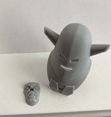 Cyclone Man Action Figure Head 1:9 or 1:6 Mego