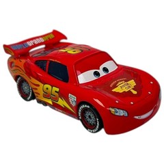 Disney Cars Lightning McQueen 1:55 Die-Cast Car Vehicle Pixar Mattel No Box