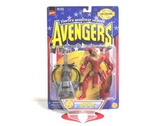 Avengers Action Figure Heroes Reborn Iron Man Marvel Toy Biz 1997 MOC