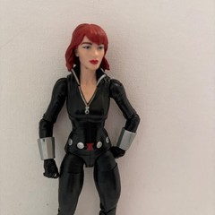 Marvel Legends Black Widown & Motorcycle 1:12 scale action figure set Hasbro