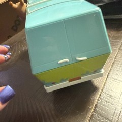 1998 Mystery Machine Scooby Doo battery powered, drives & wobbles Boley Works!