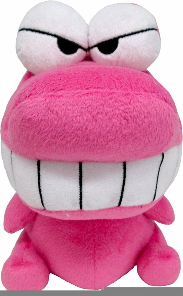 Sanei Crayon Shin-chan Pink Crocodile Chocobi Waniyama-san 7″ Plush Doll USA
