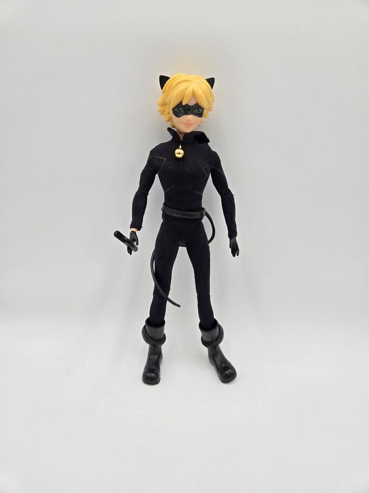 Bandai Miraculous Tales Of Ladybug Cat Noir 11″ Figure Doll 2016 Toy