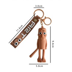 Italian Brainrot Animals Figure Keychains Tung Tung Tung Sahur Tralalero Tralala