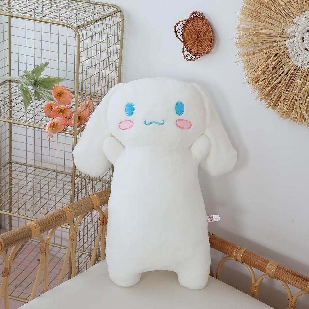 1pc,Sanrio 60cm Cute Cinnamoroll Plush Toy Comfortable Plushies Hug Pillow