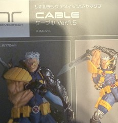 Revoltech Amazing Yamaguchi Deadpool Ver. 2.5 & Cable 1.5 (US SELLER) NO BONUS