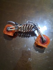 ToyBiz Marvel Legends Vengeance Motorcycle from the 2005 Legendary Riders Series