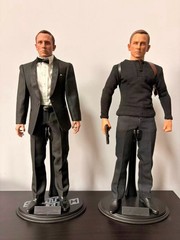 007 James Bond – Daniel Craig 1/6 Custom Action Figure Suit & Casual fit Set