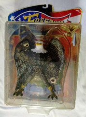 2002 FREEDOM THE AMERICAN EAGLE 8″ 9/11 Commemorative Action Figure MEZCO Sealed