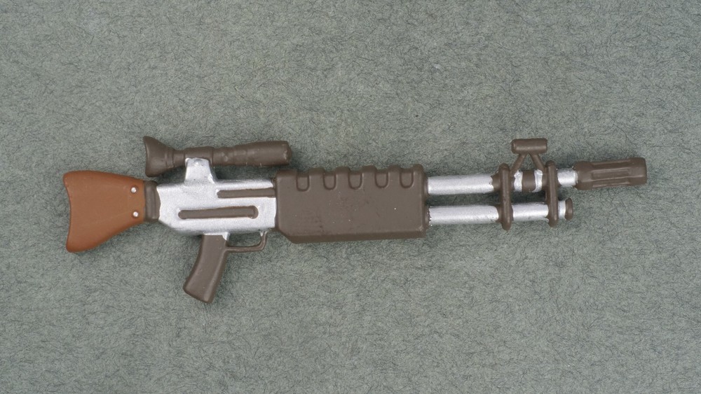 BST AXN TMNT Rocksteady Street Thug Rifle 5″ 1:15 Scale Custom Fodder
