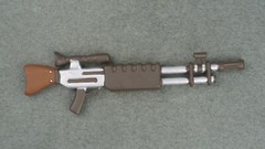 BST AXN TMNT Rocksteady Street Thug Rifle 5″ 1:15 Scale Custom Fodder