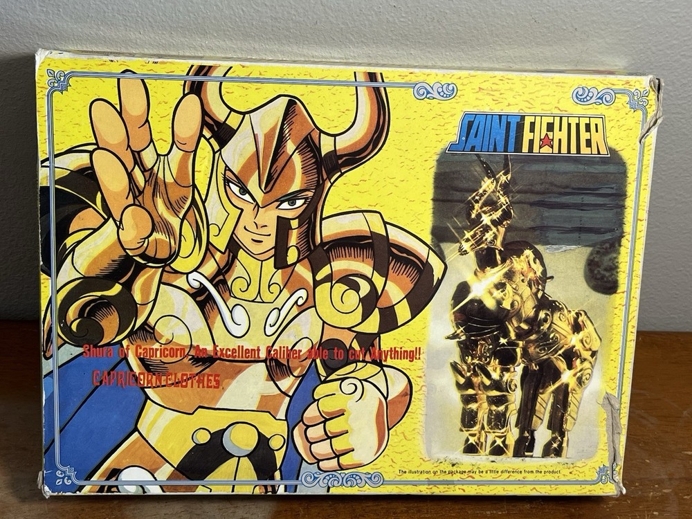 1990’s Vintage Saint Seiya S-06 St Fighter Gold Saints Clothes Capricorn Shura