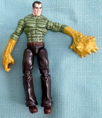 2011 Marvel Infinite Series Sandman Action Figure Loose 4” Green Shirt