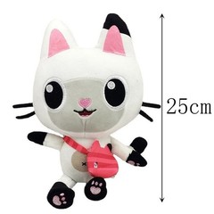 25CM/10″ Gabby’s Dollhouse Pandy Paws Plush Toy Stufed Gift Toy Free Import Cute