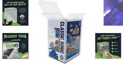 100-Pack Display Cases for 4″ Action Figures – Crystal Clear Protection