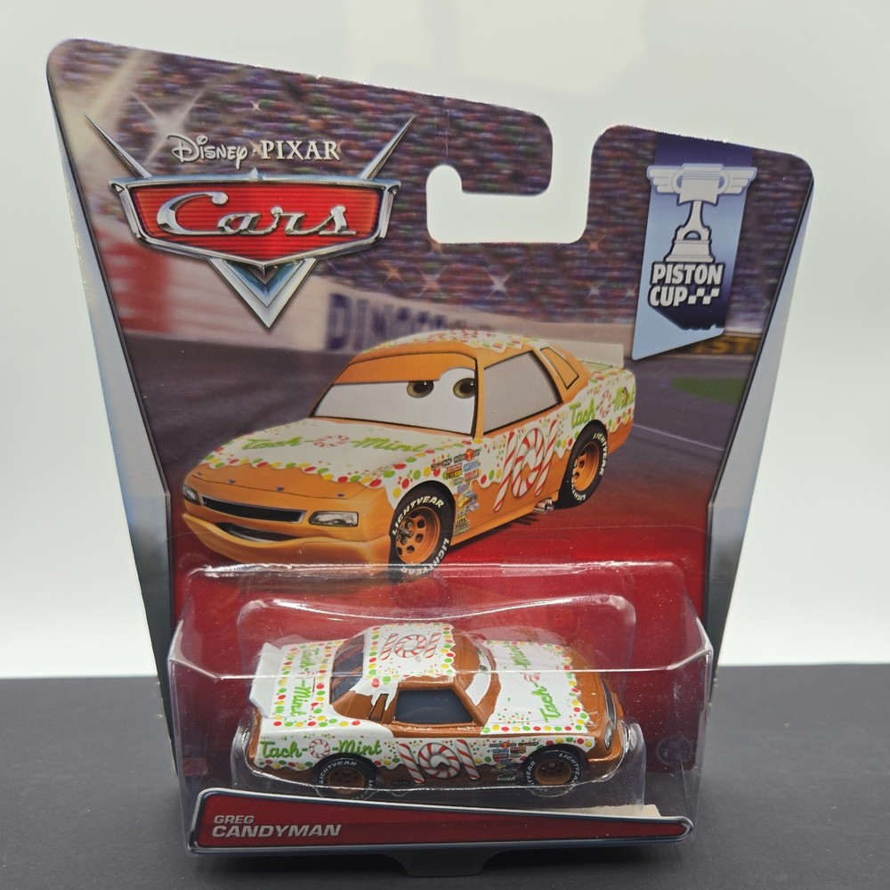 Disney Cars Piston Cup GREG CANDYMAN Diecast Car 2014
