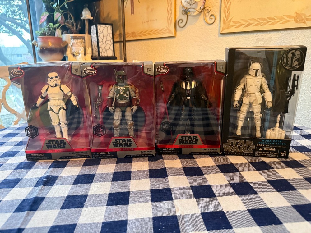 NEW Sealed Disney Store EXCLUSIVE Star Wars ELITE Series Die-Cast 1st Wave FETT
