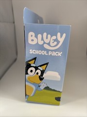 Bluey School Pack 4-pack Bluey Rusty Chloe Calypso ~ New