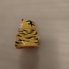 Tiger Mask Vinyl Finger Puppet Mini Figure Rare Vintage Used Japan Sofubi