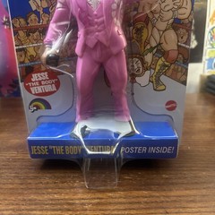 LJN WWE Superstars Series 2 Jesse The Body Ventura Blue Card Variant By Mattel