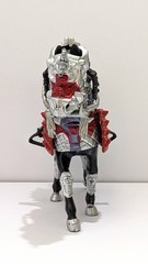 VINTAGE 1993 MOVIE III TMNT SAMURAI EVIL WAR HORSE W/ CASTLE GUARD *INCOMPLETE