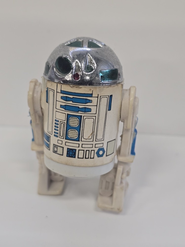 NMINT Vintage 1977 Kenner Star Wars First 12 * R2-D2 SOLID DOME * TAIWAN COO N6