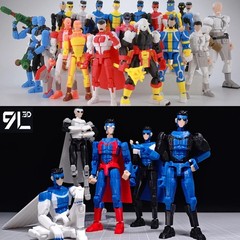 3D Printed Tech Jacket Invincible Season 4 Action Figure – 1/12 Scale