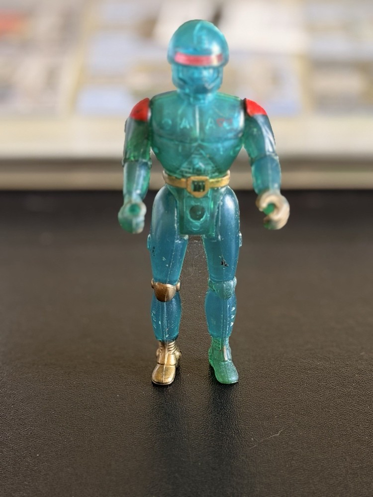 Vintage 1994 Soma Light Up Star Challenger Action Figure Toy