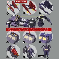 3D Print Filler Skirt Armor Upgrade Kit For AGE OF THE PRIMES SOLUS PRIME