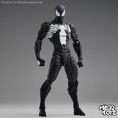 In US! MESS TOYS Symbiote Spider-Man Action Figure Model Joint Mobility Toy Gift