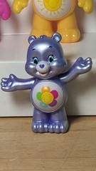 LOT Of 6 Care Bears TCFC Figures 3″ & 2″ Harmony Tenderheart Cheer (T3)