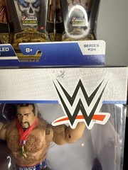 WWE Elite Collection Rusev w/ Platform & Medal *See Description*