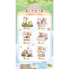 MINISO Maltese Make A Memory Happy Outing Series Blind Box Figure Toy Gift