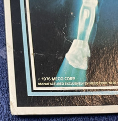 Vintage 1976 MEGO MICRONAUTS TIME TRAVELER (Clear) MOC UNPUNCHED RARE!
