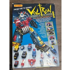 Vintage 1982 Matchbox Voltron I Deluxe Warrior Set 15 Vehicle Dairugger XV Popy