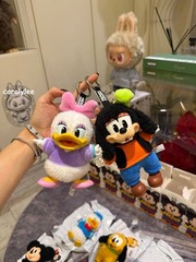 Authentic Mickey Family Cute Together Keychain Series Figure Blind Box Gift