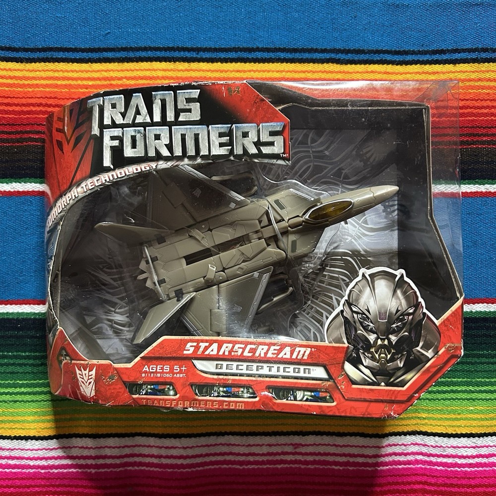 Hasbro Transformers Movie 2007 Voyager Class – Decepticon Starscream NEW