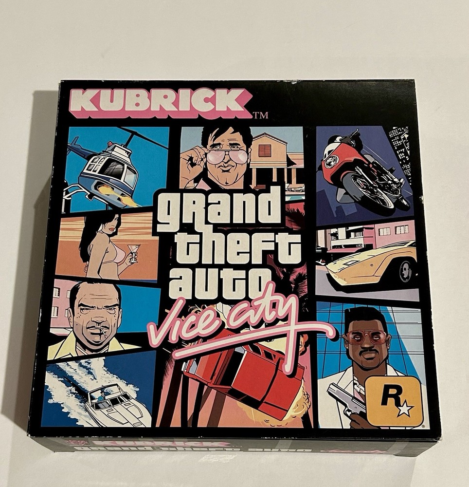 Kubrick GRAND THEFT AUTO: VICE CITY Figurine Set – Rare & Sealed Collectible