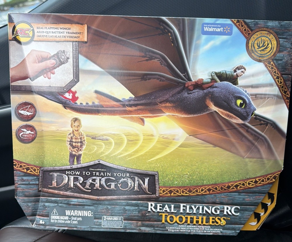 How To Train Your Dragon 2 RC Flying Toothless Remote Control Toy