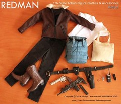 Redman Toys Sheriff Casual Edition RM04 1/6 Scale Clothes & Accessories Set