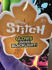 2023 SDCC UCC Exclusive Disney STITCH 6″ BlackLight Plush -Purple Body **IN HAND