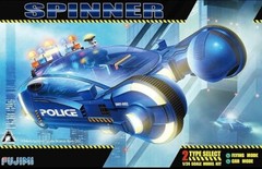 Fujimi 1/24 Spinner Future Police Car Model Kit F09132 Flying/Driving Mode New