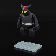 GSC BRICKROID TETSUJIN28 ROBOT SET ACTION FIGURE 50mm