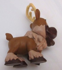 Disney Frozen SVEN Moose & ELSA Figures Mini dolls 3″