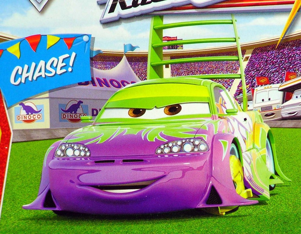 Disney / Pixar CARS Movie 1:55 Die Cast Car Series 4 Race-O-Rama Impound Wingo C