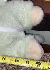 Handmade 12inch Fully Jointed Green Dinosaur Teddy Bear Plush Get A Hug Co. NWOT